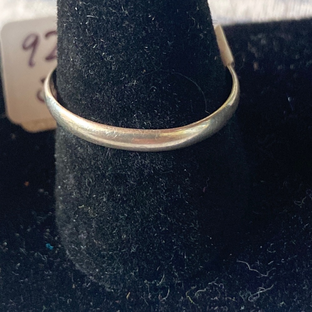 Sterling band size 8